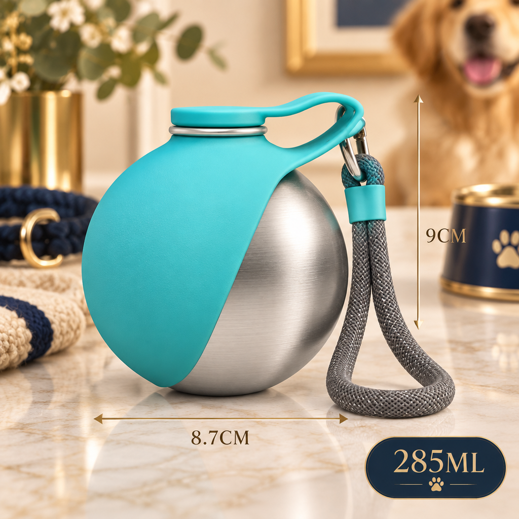 Portable pet travel water bottle for dogs – product image 6