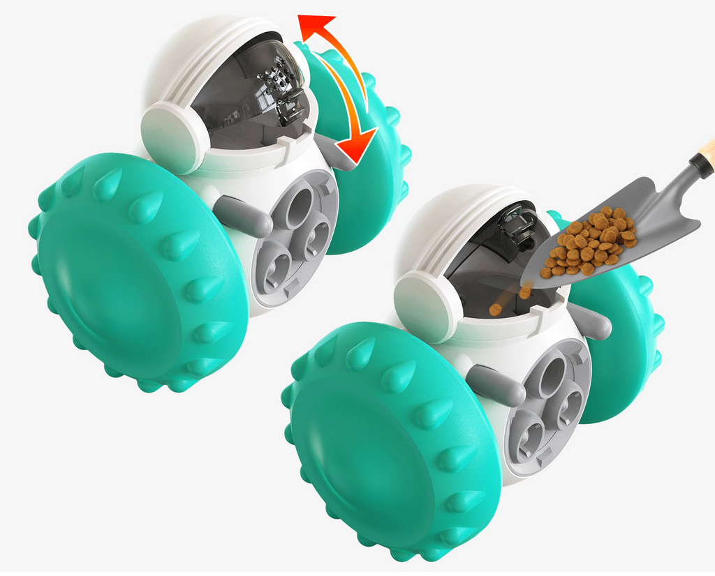 Interactive Pet Toy Car for Fun, Playful Feeding
