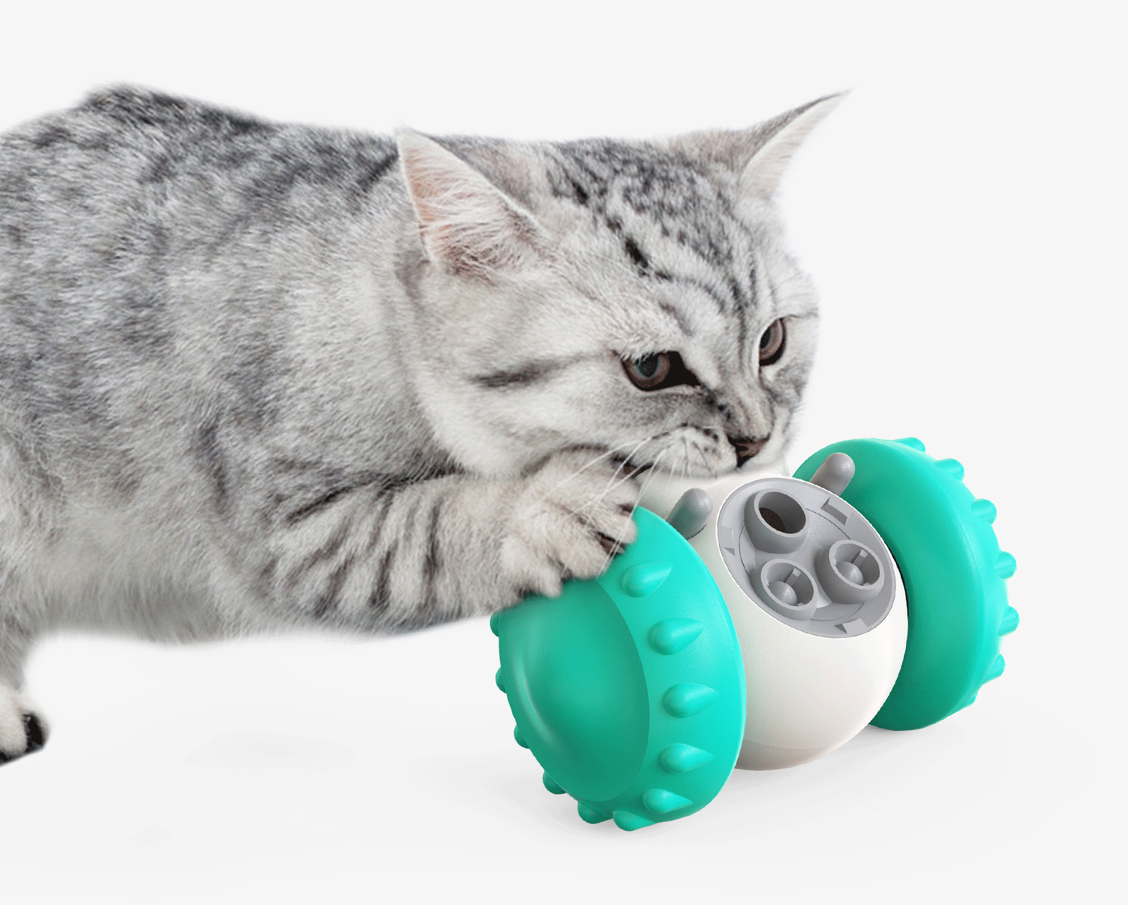Interactive Pet Toy Car for Fun, Playful Feeding