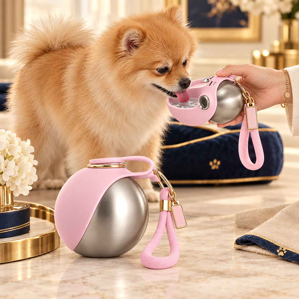 Portable pet travel water bottle for dogs – product image 3