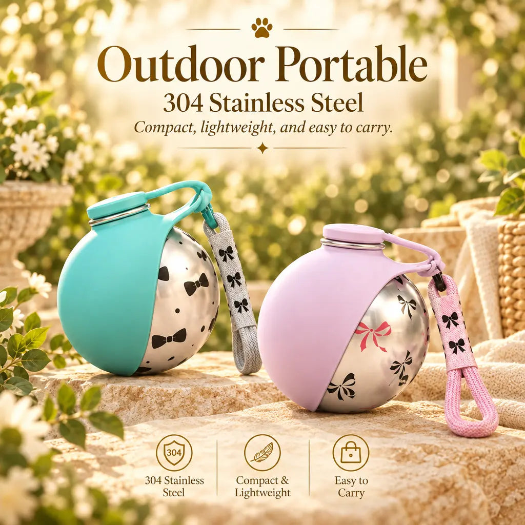 Portable pet travel water bottle for dogs – product image 1