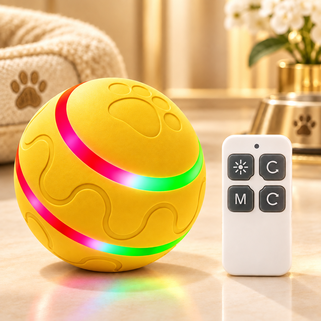 Yellow Ball + Remote